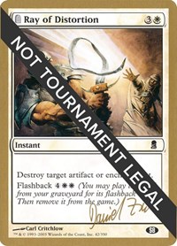 Ray of Distortion - 2003 Daniel Zink (ODY) (SB), World Championship Decks