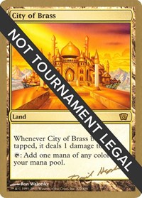 City of Brass - 2003 Dave Humpherys (8ED), World Championship Decks
