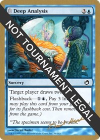 Deep Analysis - 2003 Dave Humpherys (TOR), World Championship Decks