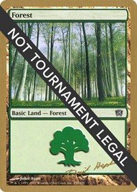 Forest (350) - 2003 Dave Humpherys (8ED), World Championship Decks