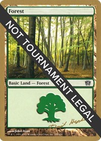 Forest (349) - 2003 Dave Humpherys (8ED), World Championship Decks