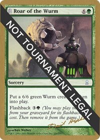Roar of the Wurm - 2003 Dave Humpherys (ODY), World Championship Decks