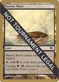 Barren Moor - 2003 Peer Kroger (ONS), World Championship Decks