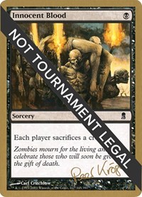 Innocent Blood - 2003 Peer Kroger (ODY), World Championship Decks