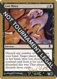 Last Rites - 2003 Peer Kroger (ODY) (SB), World Championship Decks