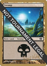 Swamp (339) - 2003 Peer Kroger (8ED), World Championship Decks