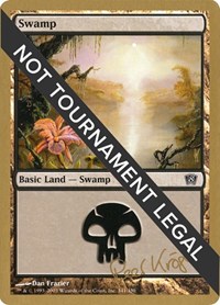 Swamp (341) - 2003 Peer Kroger (8ED), World Championship Decks