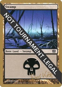 Swamp (340) - 2003 Peer Kroger (8ED), World Championship Decks