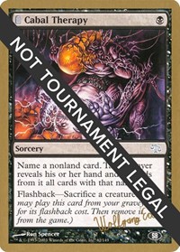 Cabal Therapy - 2003 Wolfgang Eder (JUD) (SB), World Championship Decks