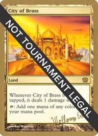 City of Brass - 2003 Wolfgang Eder (8ED), World Championship Decks