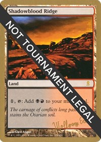 Shadowblood Ridge - 2003 Wolfgang Eder (ODY), World Championship Decks