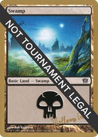 Swamp (339) - 2003 Wolfgang Eder (8ED), World Championship Decks