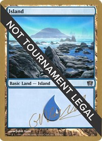 Island (335) - 2004 Gabriel Nassif (8ED), World Championship Decks