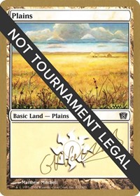 Plains (332) - 2004 Gabriel Nassif (8ED), World Championship Decks