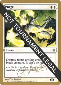 Purge - 2004 Gabriel Nassif (DST) (SB), World Championship Decks