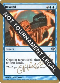 Rewind - 2004 Gabriel Nassif (8ED), World Championship Decks
