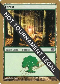 Forest (347) - 2004 Julien Nuijten (8ED), World Championship Decks