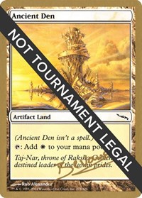 Ancient Den - 2004 Manuel Bevand (MRD), World Championship Decks