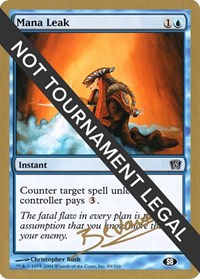 Mana Leak - 2004 Manuel Bevand (8ED) (SB), World Championship Decks