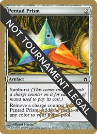 Pentad Prism - 2004 Manuel Bevand (DST), World Championship Decks
