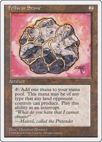 Fellwar Stone, Fourth Edition