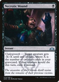 Necrotic Wound, Guilds of Ravnica