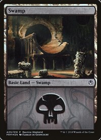 Swamp - Golgari (A05), Launch Party & Release Event Promos