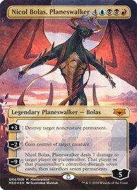 Nicol Bolas, Planeswalker, Mythic Edition: Guilds of Ravnica