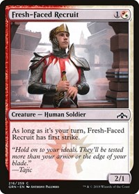 Fresh-Faced Recruit, Guilds of Ravnica