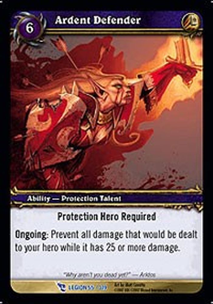 Ardent Defender, Standard, front
