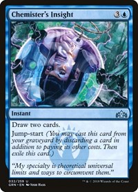 Chemister's Insight, Guilds of Ravnica