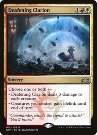 Deafening Clarion, Guilds of Ravnica