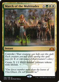 March of the Multitudes, Guilds of Ravnica