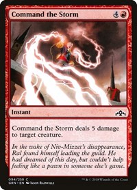 Command the Storm, Guilds of Ravnica