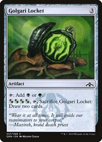 Golgari Locket, Guilds of Ravnica