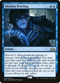 Mission Briefing, Guilds of Ravnica