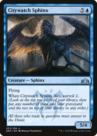 Citywatch Sphinx, Guilds of Ravnica