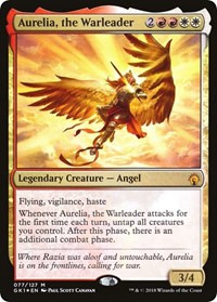 Aurelia, the Warleader, Guilds of Ravnica: Guild Kits