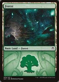 Forest (076), Guilds of Ravnica: Guild Kits