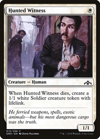 Hunted Witness, Guilds of Ravnica