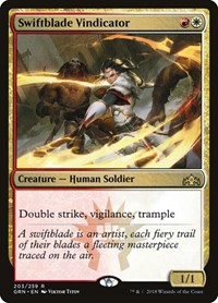 Swiftblade Vindicator, Guilds of Ravnica