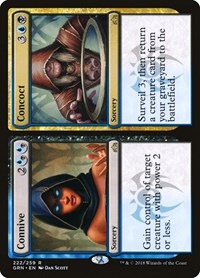 Connive // Concoct, Guilds of Ravnica