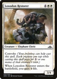 Loxodon Restorer, Guilds of Ravnica