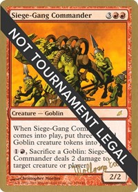 Siege-Gang Commander - 2003 Wolfgang Eder (SCG), World Championship Decks