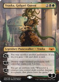 Vraska, Golgari Queen, Mythic Edition: Guilds of Ravnica