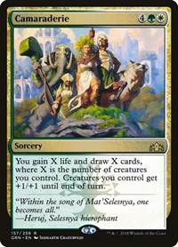 Camaraderie, Guilds of Ravnica