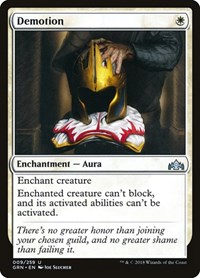 Demotion, Guilds of Ravnica