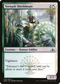 Vernadi Shieldmate, Guilds of Ravnica