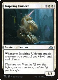 Inspiring Unicorn, Guilds of Ravnica
