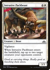 Intrusive Packbeast, Guilds of Ravnica